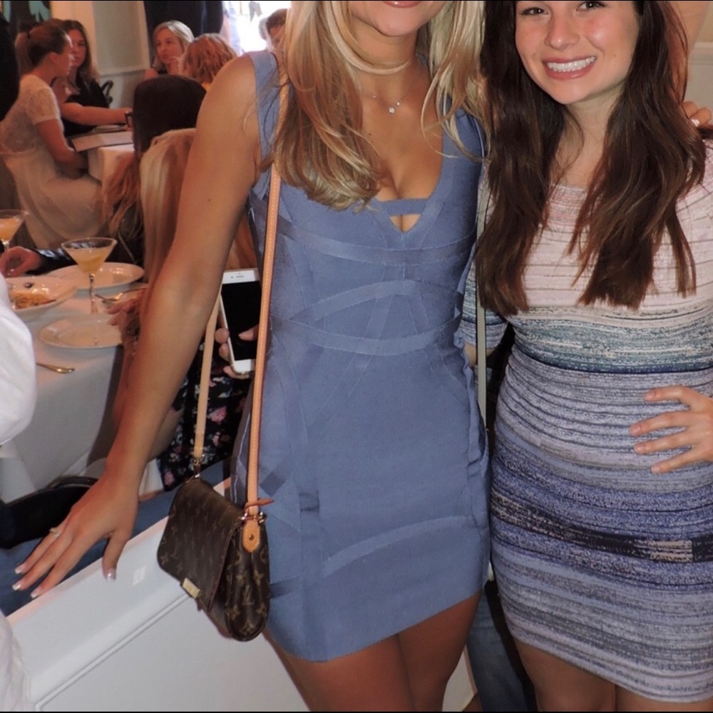 Bandage Dress - Marciano - Powder Blue - NEW - house of CB style